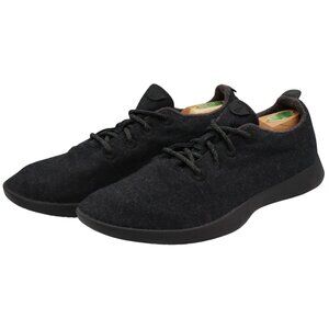 Allbirds WR Wool Runner Mizzle Mens 14 Dark Gray Lace Up Running Sneakers Shoes